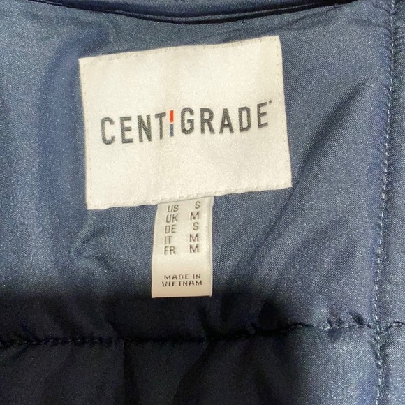 Puffer Vest with sleeves - Navy - Picture 5 of 6